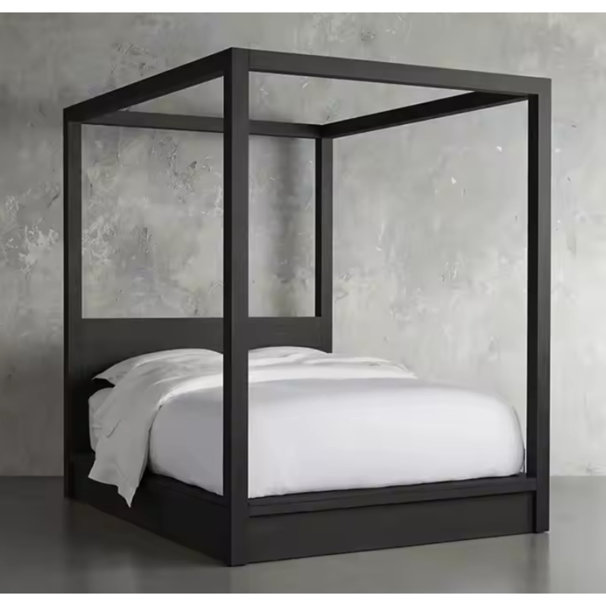 Modern Minimalist Canopy Bed