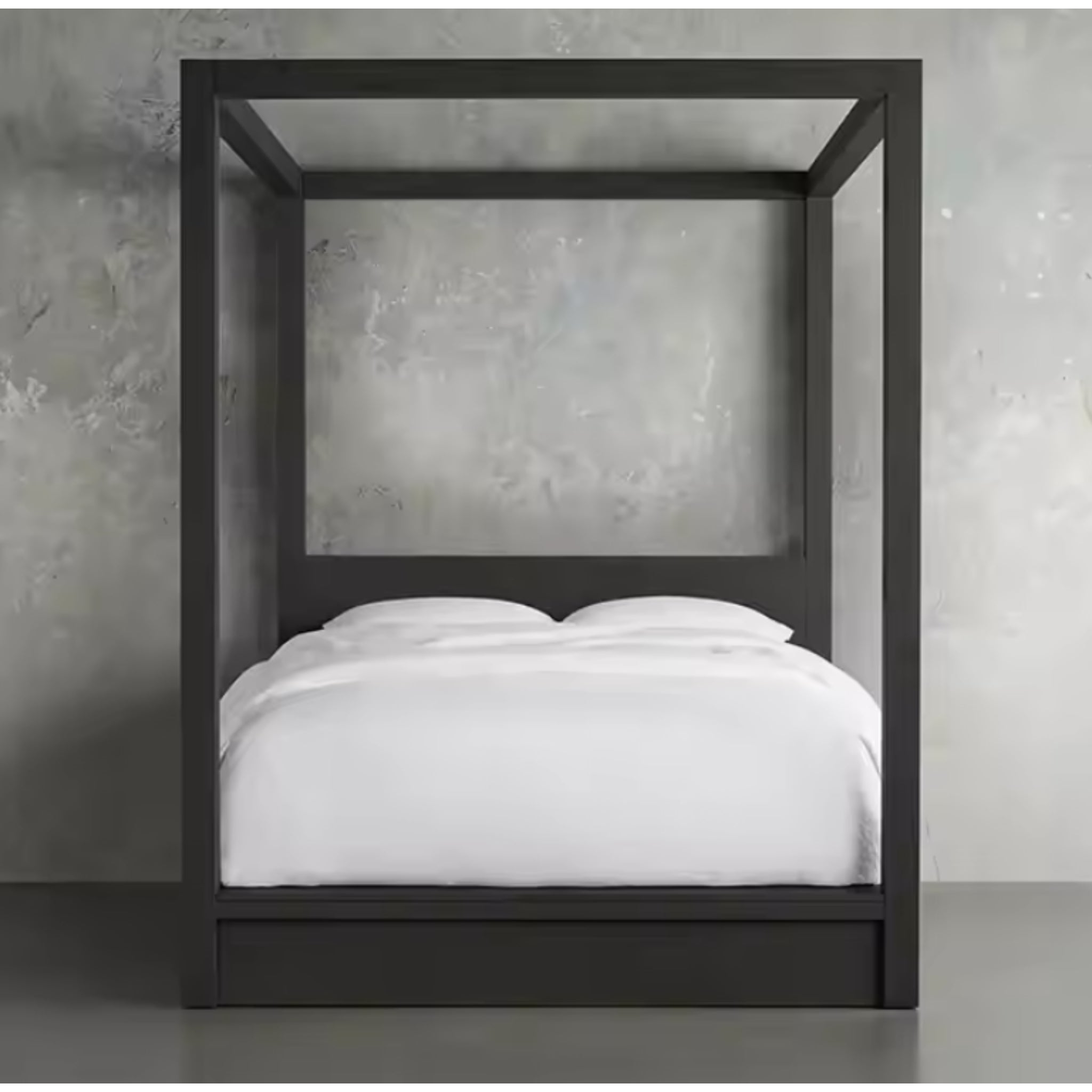 Modern Minimalist Canopy Bed